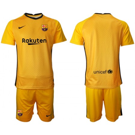 Camisetas FC Barcelona Portero Niños Equipacion 2020/2021 M002